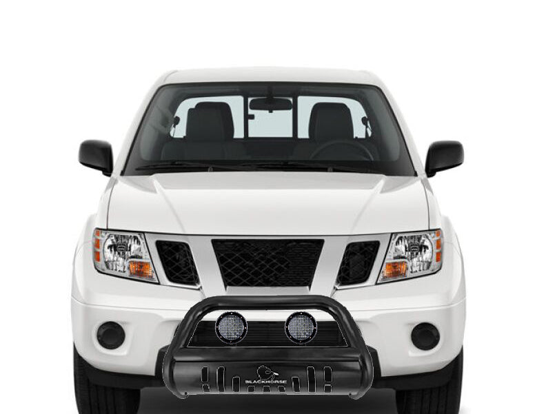 Black Horse Off Road CBB-NIB4201SP-PLFB Black Steel Skid Plate - Truck Part Superstore