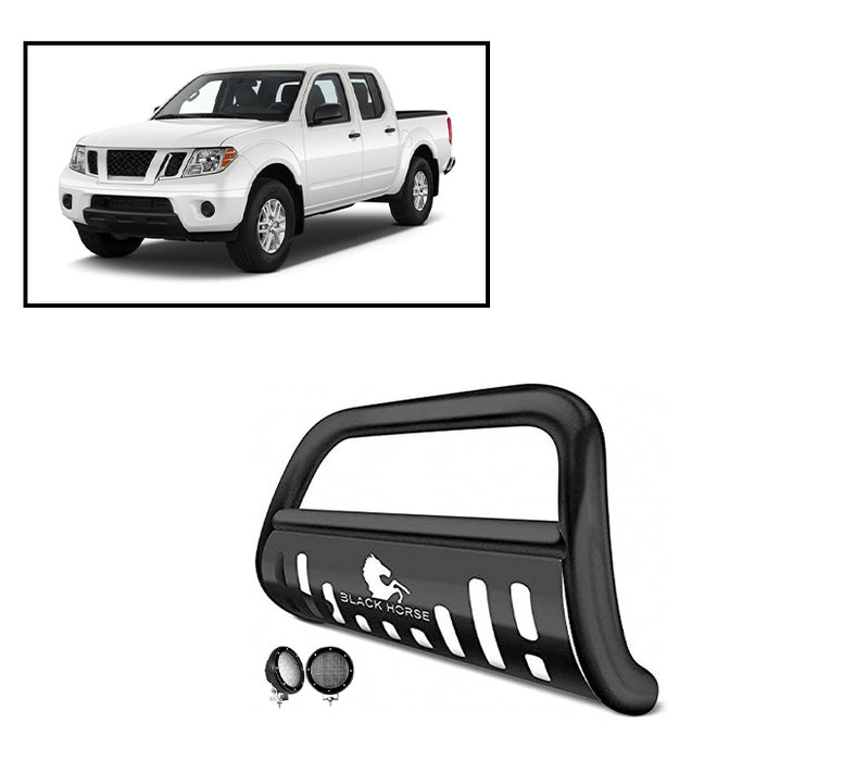 Black Horse Off Road CBB-NIC6005SP-PLFB Black Steel Skid Plate - Truck Part Superstore