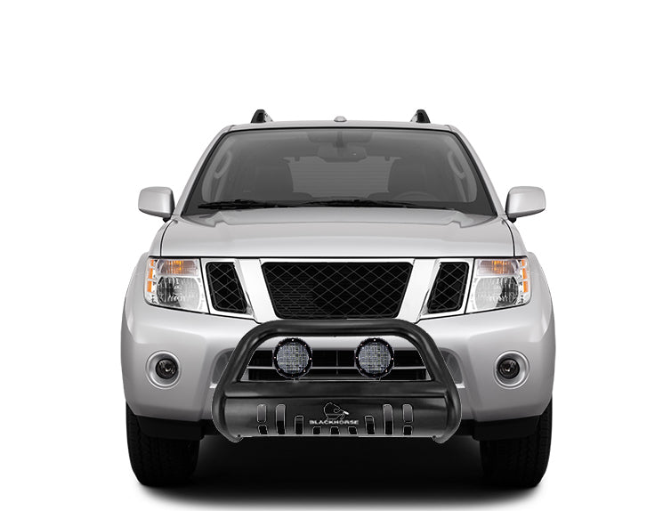 Black Horse Off Road CBB-NIC6105SP-PLFB Black Steel Skid Plate - Truck Part Superstore