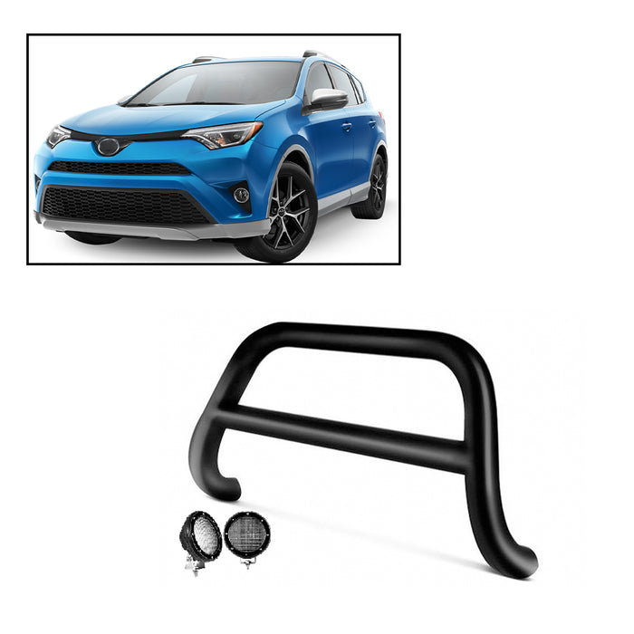 Black Horse Off Road CBB-TOB4401-PLFB Black Steel No skid plate - Truck Part Superstore