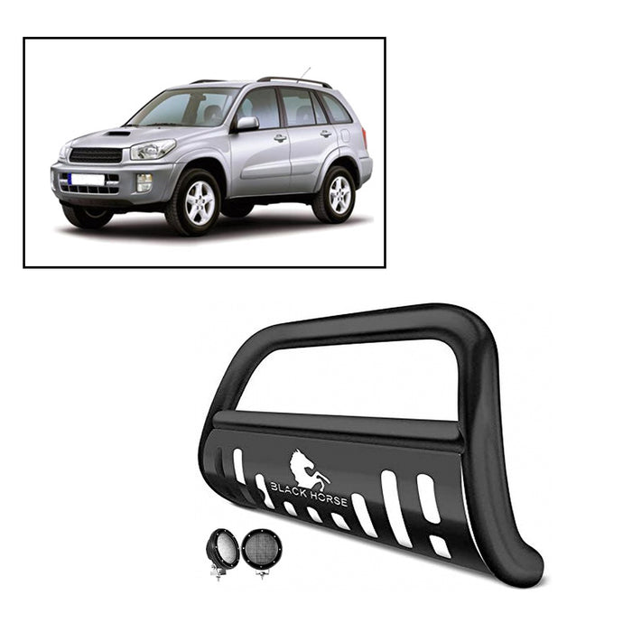 Black Horse Off Road CBB-TOB4501SP-PLFB Black Steel Skid Plate - Truck Part Superstore