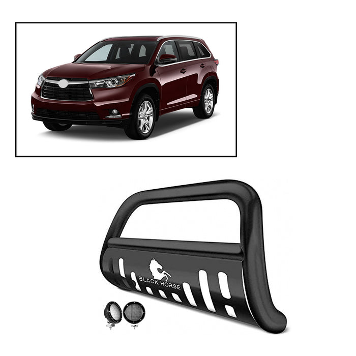 Black Horse Off Road CBB-TYF5307SP-PLFB Black Steel Skid Plate - Truck Part Superstore