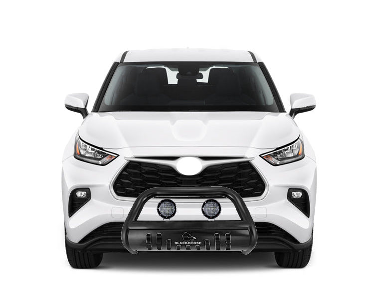 Black Horse Off Road CBB-TYF5407SP-PLFB Black Steel Skid Plate - Truck Part Superstore