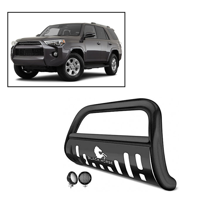 Black Horse Off Road CBB-TYF7108SP-PLFB Black Steel Skid Plate - Truck Part Superstore