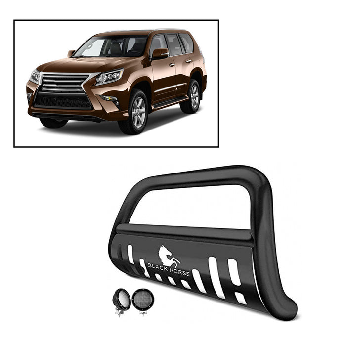 Black Horse Off Road CBB-TYF7308SP-PLFB Black Steel Skid Plate - Truck Part Superstore