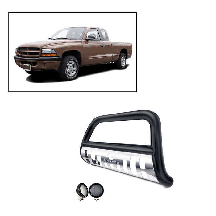 Black Horse Off Road CBBS-DOB2001SP-PLFB Black Steel Skid Plate - Truck Part Superstore