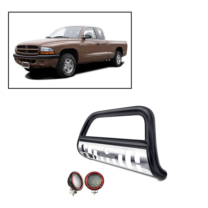 Black Horse Off Road CBBS-DOB2001SP-PLFR Black Steel Skid Plate - Truck Part Superstore
