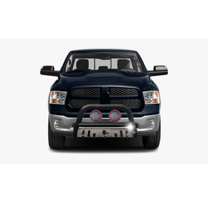 Black Horse Off Road CBBS-DOE1011SP-PLFR Black Steel Skid Plate - Truck Part Superstore