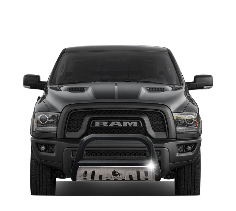 Black Horse Off Road CBBS-DOE1011SP Black Steel Skid Plate - Truck Part Superstore