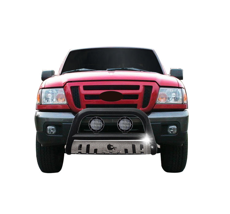 Black Horse Off Road CBBS-FOB1501SP-PLFB Black Steel Skid Plate - Truck Part Superstore