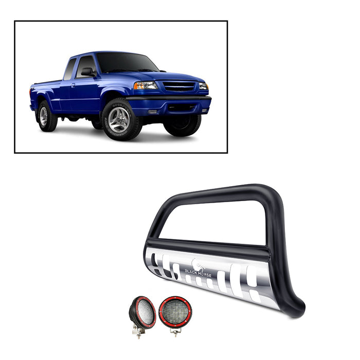 Black Horse Off Road CBBS-FOB1501SP-PLFR Black Steel Skid Plate - Truck Part Superstore