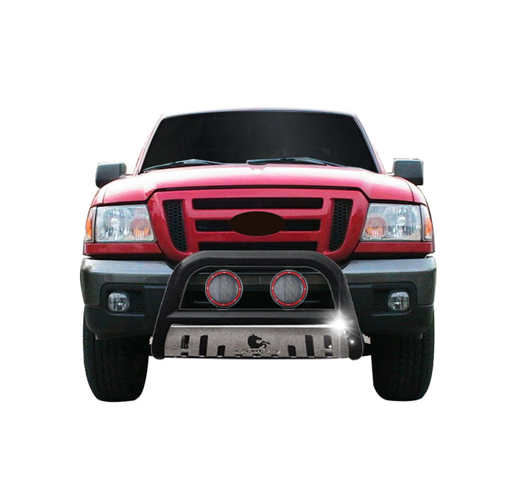 Black Horse Off Road CBBS-FOB1501SP-PLFR Black Steel Skid Plate - Truck Part Superstore