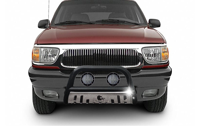 Black Horse Off Road CBBS-FOB2701SP-PLFB Black Steel Skid Plate - Truck Part Superstore