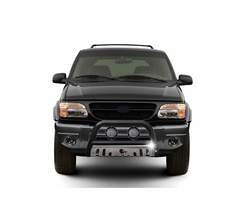 Black Horse Off Road CBBS-FOB2801SP-PLFB Black Steel Skid Plate - Truck Part Superstore