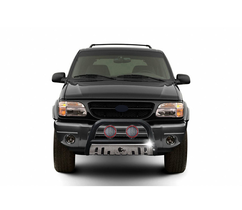 Black Horse Off Road CBBS-FOB2801SP-PLFR Black Steel Skid Plate - Truck Part Superstore
