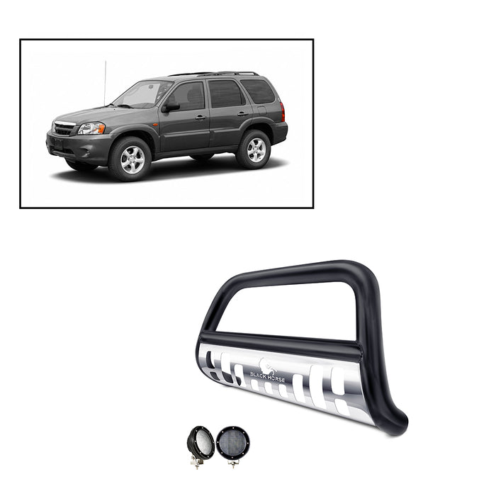 Black Horse Off Road CBBS-FOB3001SP-PLFB Black Steel Skid Plate - Truck Part Superstore