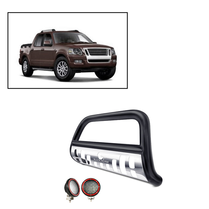 Black Horse Off Road CBBS-FOC2005SP-PLFR Black Steel Skid Plate - Truck Part Superstore