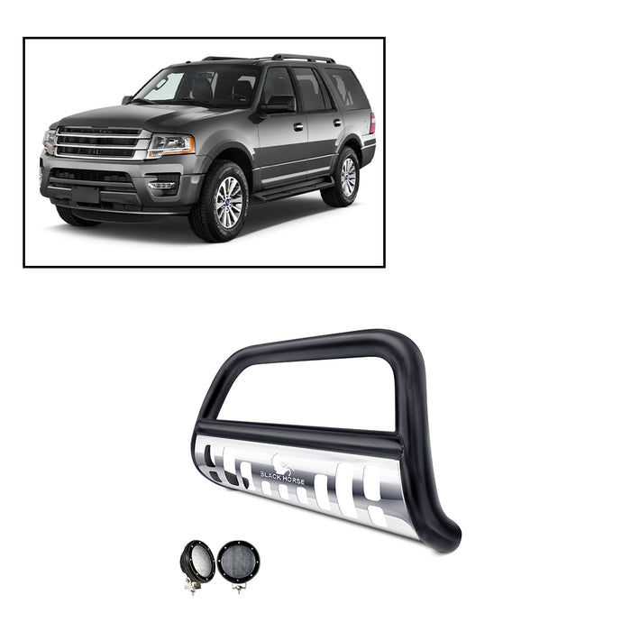 Black Horse Off Road CBBS-FOE2011SP-PLFB Black Steel Skid Plate - Truck Part Superstore