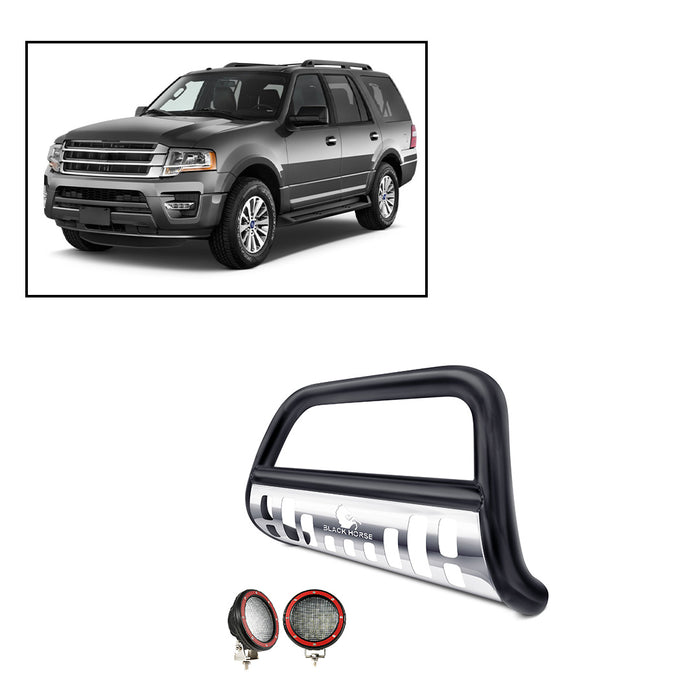 Black Horse Off Road CBBS-FOE2011SP-PLFR Black Steel Skid Plate - Truck Part Superstore