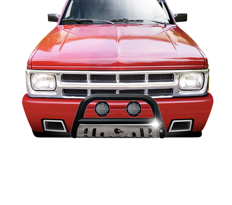 Black Horse Off Road CBBS-GMB1701SP-PLFB Black Steel Skid Plate - Truck Part Superstore