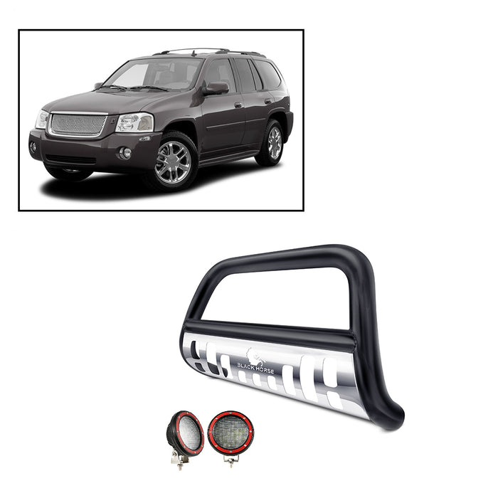 Black Horse Off Road CBBS-GMC3005SP-PLFR Black Steel Skid Plate - Truck Part Superstore