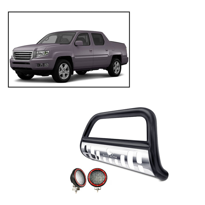 Black Horse Off Road CBBS-HOC5005SP-PLFR Black Steel Skid Plate - Truck Part Superstore