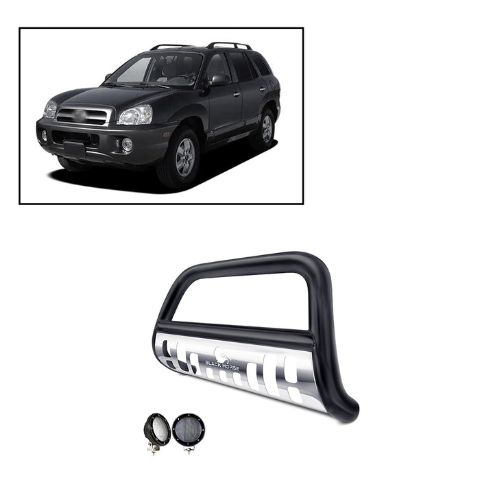 Black Horse Off Road CBBS-HYB6001SP-PLFB Black Steel Skid Plate - Truck Part Superstore