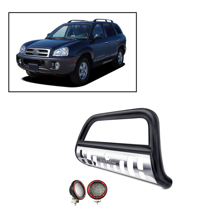 Black Horse Off Road CBBS-HYB6001SP-PLFR Black Steel Skid Plate - Truck Part Superstore