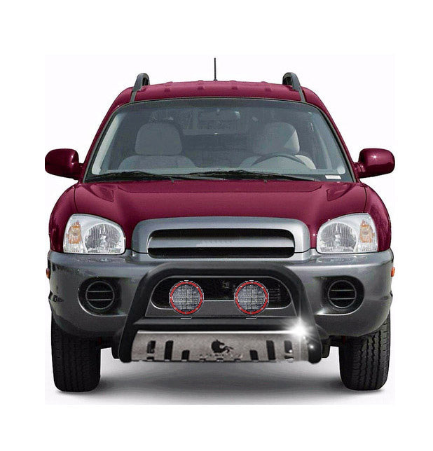 Black Horse Off Road CBBS-HYB6001SP-PLFR Black Steel Skid Plate - Truck Part Superstore