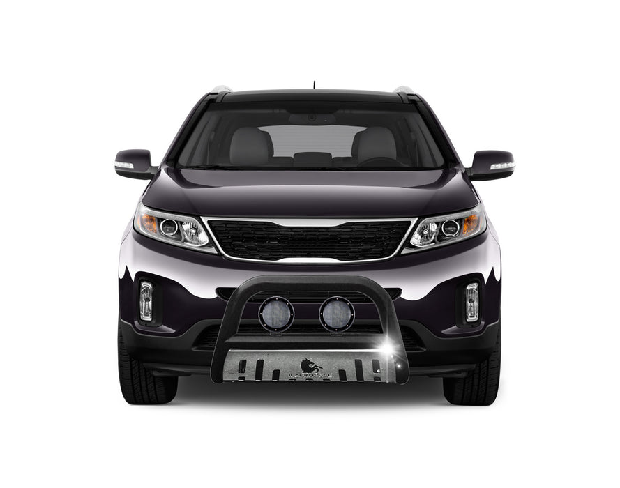 Black Horse Off Road CBBS-HYB6101SP-PLFB Black Steel Skid Plate - Truck Part Superstore