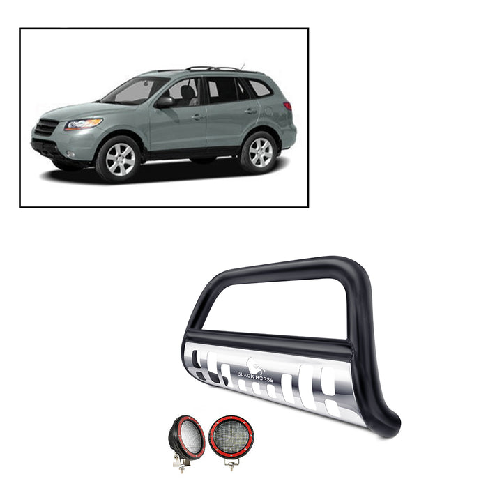 Black Horse Off Road CBBS-HYB6201SP-PLFR Black Steel Skid Plate - Truck Part Superstore