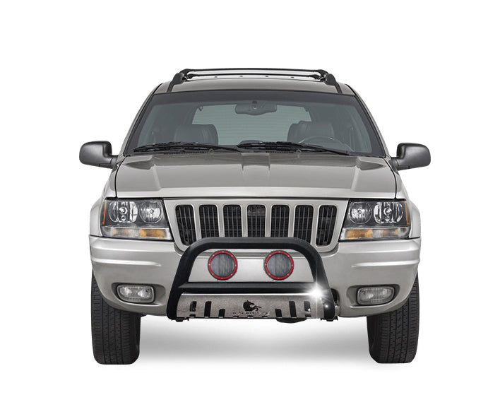 Black Horse Off Road CBBS-JEB4001SP-PLFR Black Steel Skid Plate - Truck Part Superstore