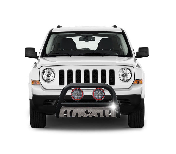 Black Horse Off Road CBBS-JEB9001SP-PLFR Black Steel Skid Plate - Truck Part Superstore