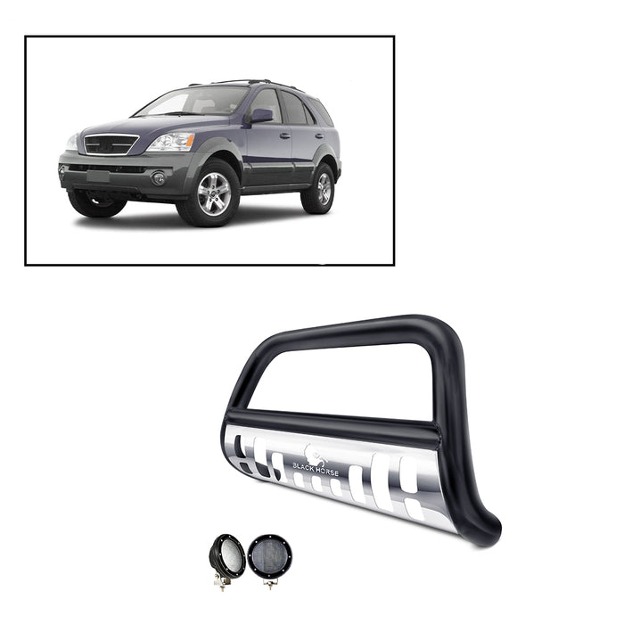 Black Horse Off Road CBBS-KIB1601SP-PLFB Black Steel Skid Plate - Truck Part Superstore