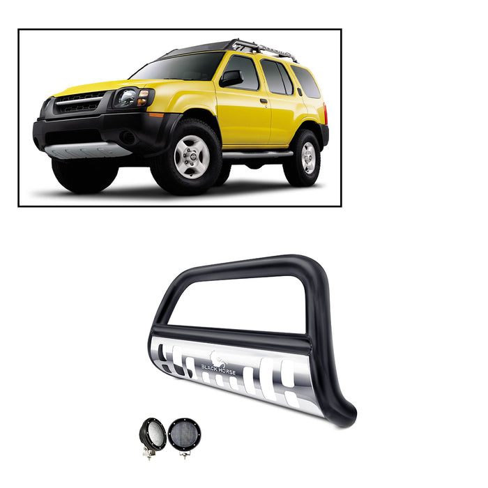 Black Horse Off Road CBBS-NIB1401SP-PLFB Black Steel Skid Plate - Truck Part Superstore