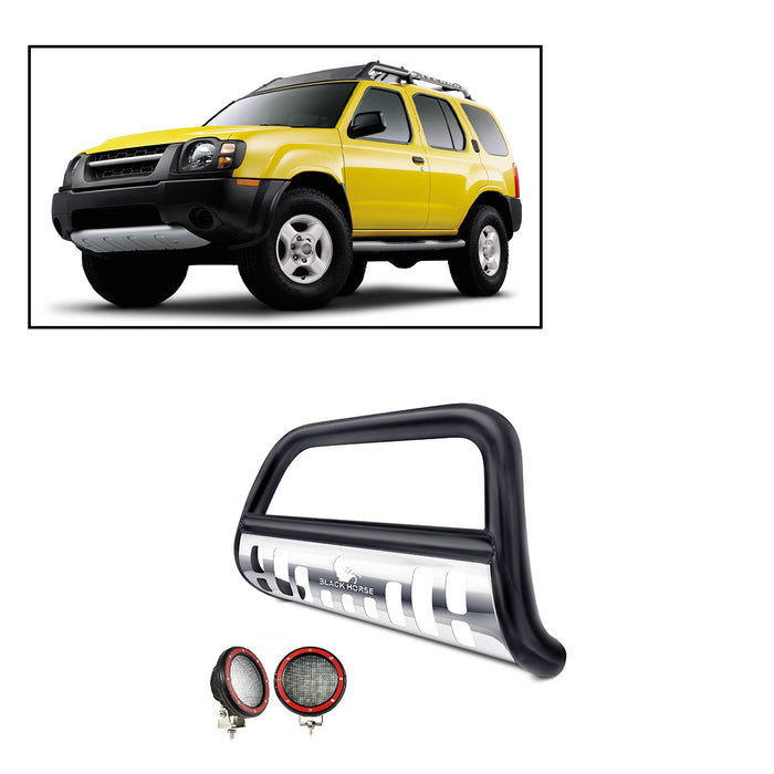 Black Horse Off Road CBBS-NIB1401SP-PLFR Black Steel Skid Plate - Truck Part Superstore