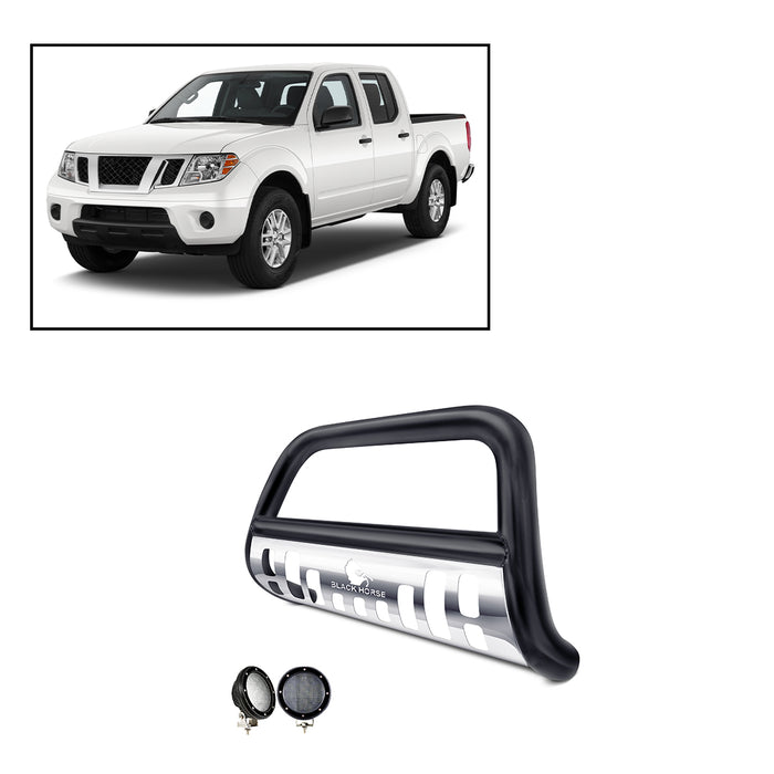 Black Horse Off Road CBBS-NIC6005SP-PLFB Black Steel Skid Plate - Truck Part Superstore