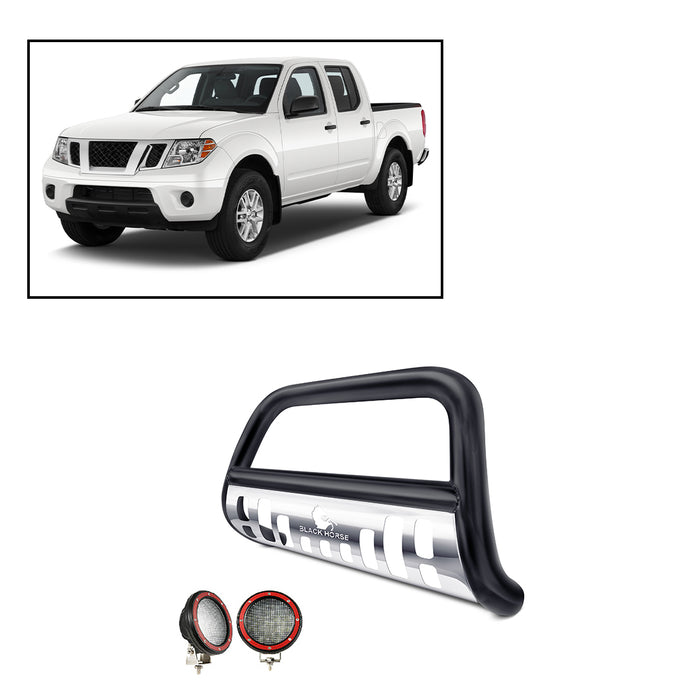 Black Horse Off Road CBBS-NIC6005SP-PLFR Black Steel Skid Plate - Truck Part Superstore