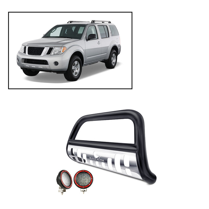 Black Horse Off Road CBBS-NIC6105SP-PLFR Black Steel Skid Plate - Truck Part Superstore