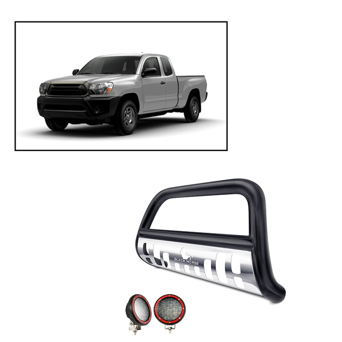 Black Horse Off Road CBBS-TOD1109SP-PLFR Black Steel Skid Plate - Truck Part Superstore