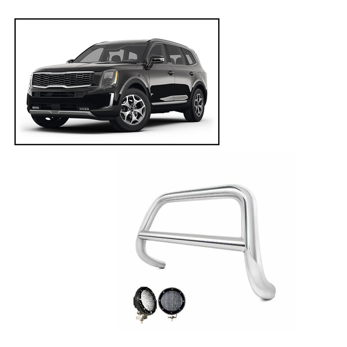 Black Horse Off Road CBS-B7502-PLFB Stainless Steel Stainless Steel No skid plate - Truck Part Superstore