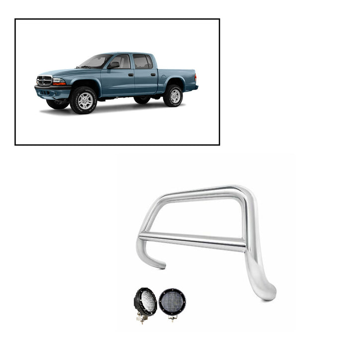 Black Horse Off Road CBS-DOB2001-PLFB Stainless Steel Stainless Steel No skid plate - Truck Part Superstore
