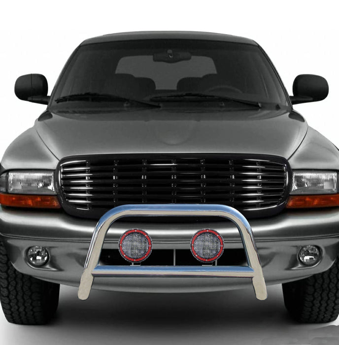 Black Horse Off Road CBS-DOB2001-PLFR Stainless Steel Stainless Steel No skid plate - Truck Part Superstore