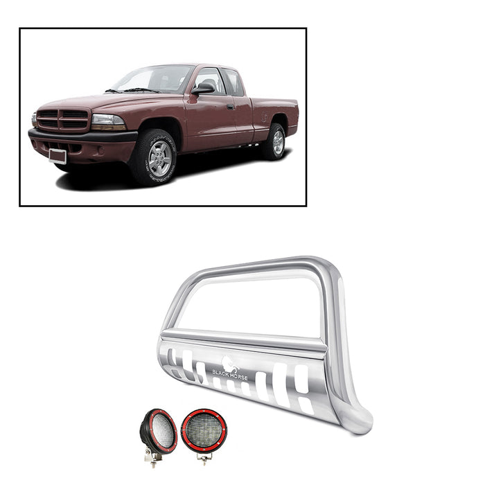 Black Horse Off Road CBS-DOB2001SP-PLFR Stainless Steel Stainless Steel Skid Plate - Truck Part Superstore