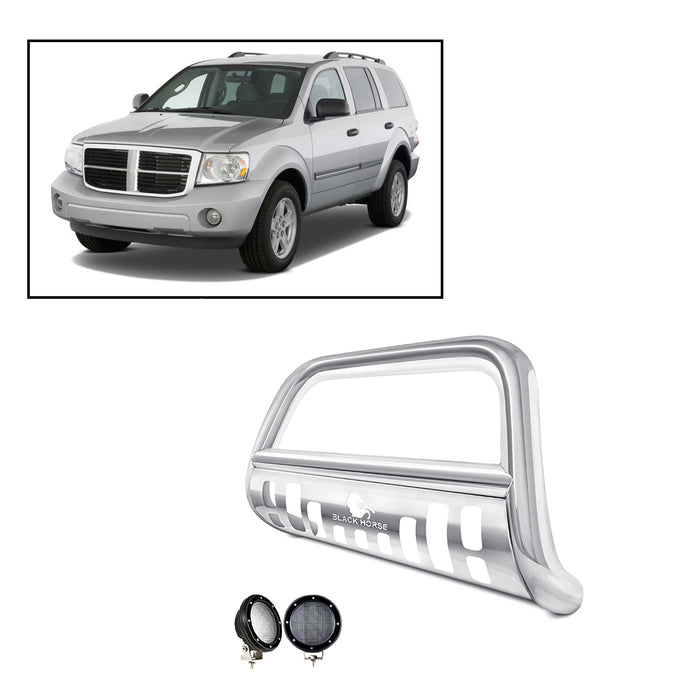 Black Horse Off Road CBS-DOC1005SP-PLFB Stainless Steel Stainless Steel Skid Plate - Truck Part Superstore