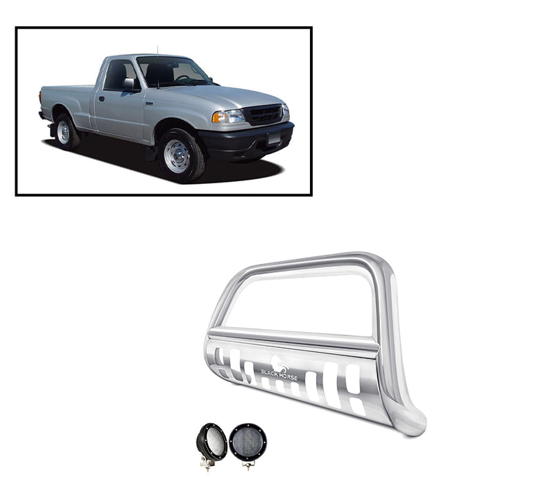 Black Horse Off Road CBS-FOB1501SP-PLFB Stainless Steel Stainless Steel Skid Plate - Truck Part Superstore
