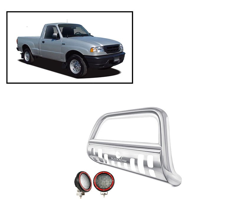 Black Horse Off Road CBS-FOB1501SP-PLFR Stainless Steel Stainless Steel Skid Plate - Truck Part Superstore