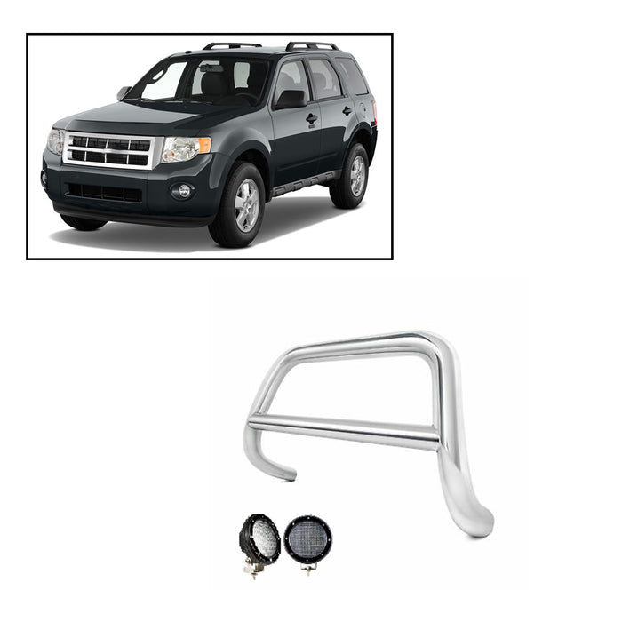 Black Horse Off Road CBS-FOB2601-PLFB Stainless Steel Stainless Steel No skid plate - Truck Part Superstore