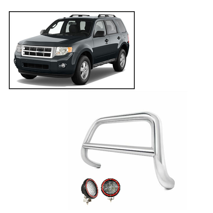 Black Horse Off Road CBS-FOB2601-PLFR Stainless Steel Stainless Steel No skid plate - Truck Part Superstore
