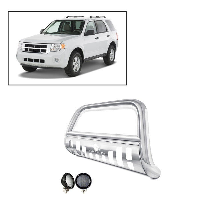 Black Horse Off Road CBS-FOB2601SP-PLFB Stainless Steel Stainless Steel Skid Plate - Truck Part Superstore